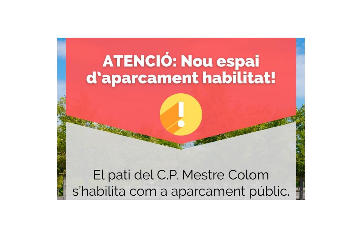 aparcament