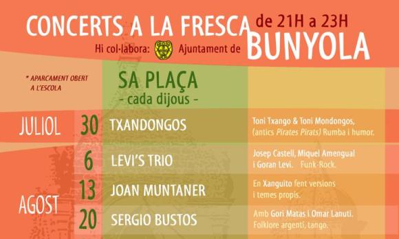 Concerts a la fresca