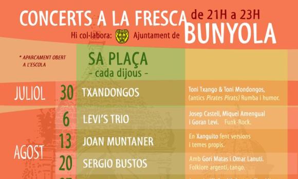Concerts a la fresca