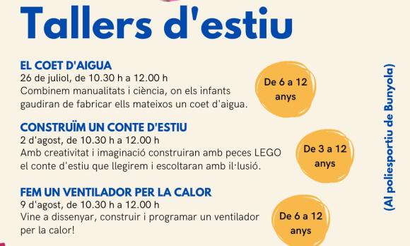 TALLERS D'ESTIU