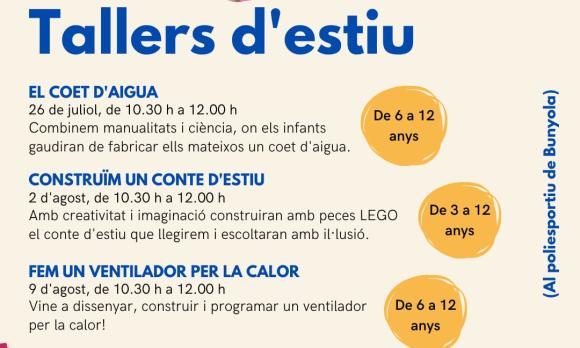 TALLERS D'ESTIU