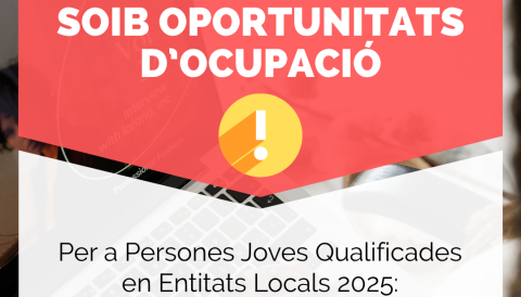 Oportunitats laborals a través del SOIB!