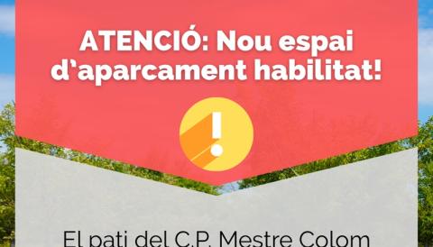 aparcament