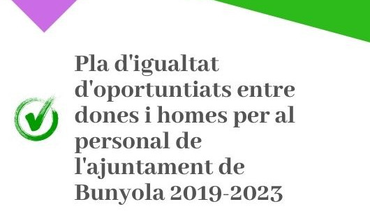 Pla d'igualtat d'oportunitats entre dones i homes