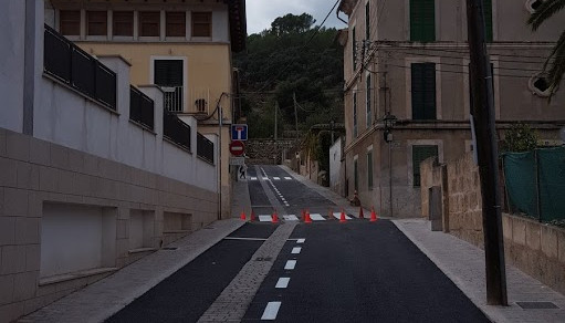 Els carrers Nunyo Sanç i Pare Colom franciscà a punt