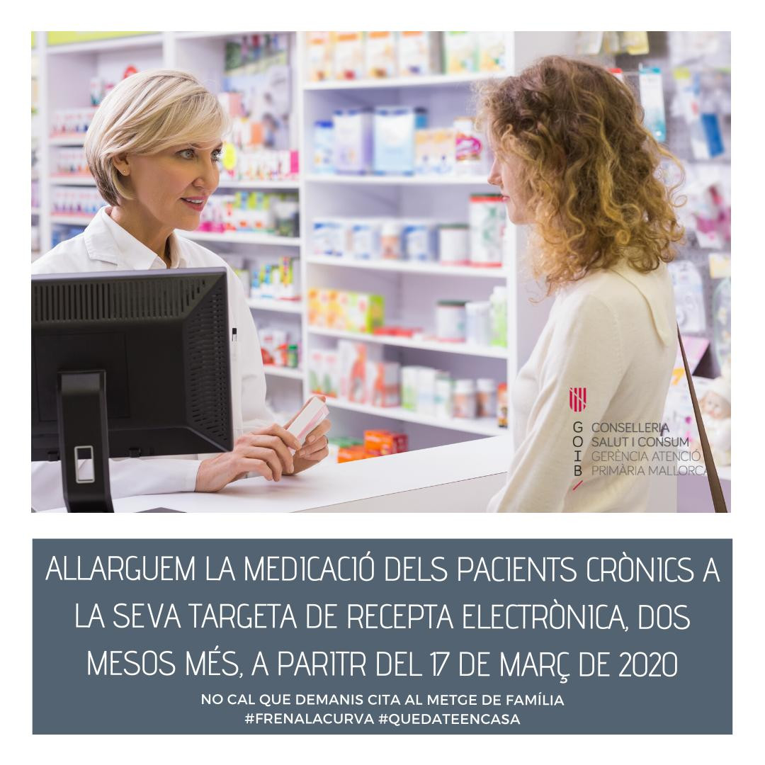 Renovació medicaments