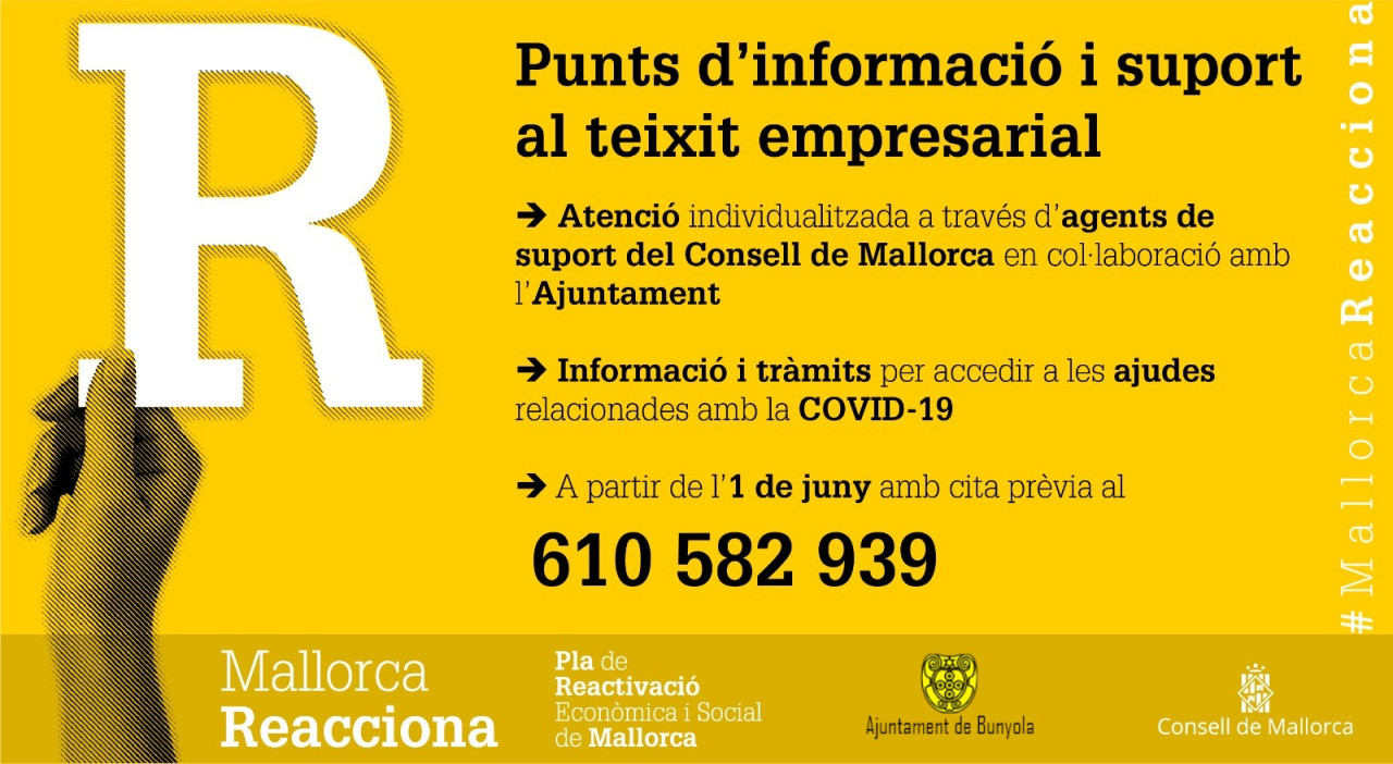 Punts d'informació i suport al teixit empresarial