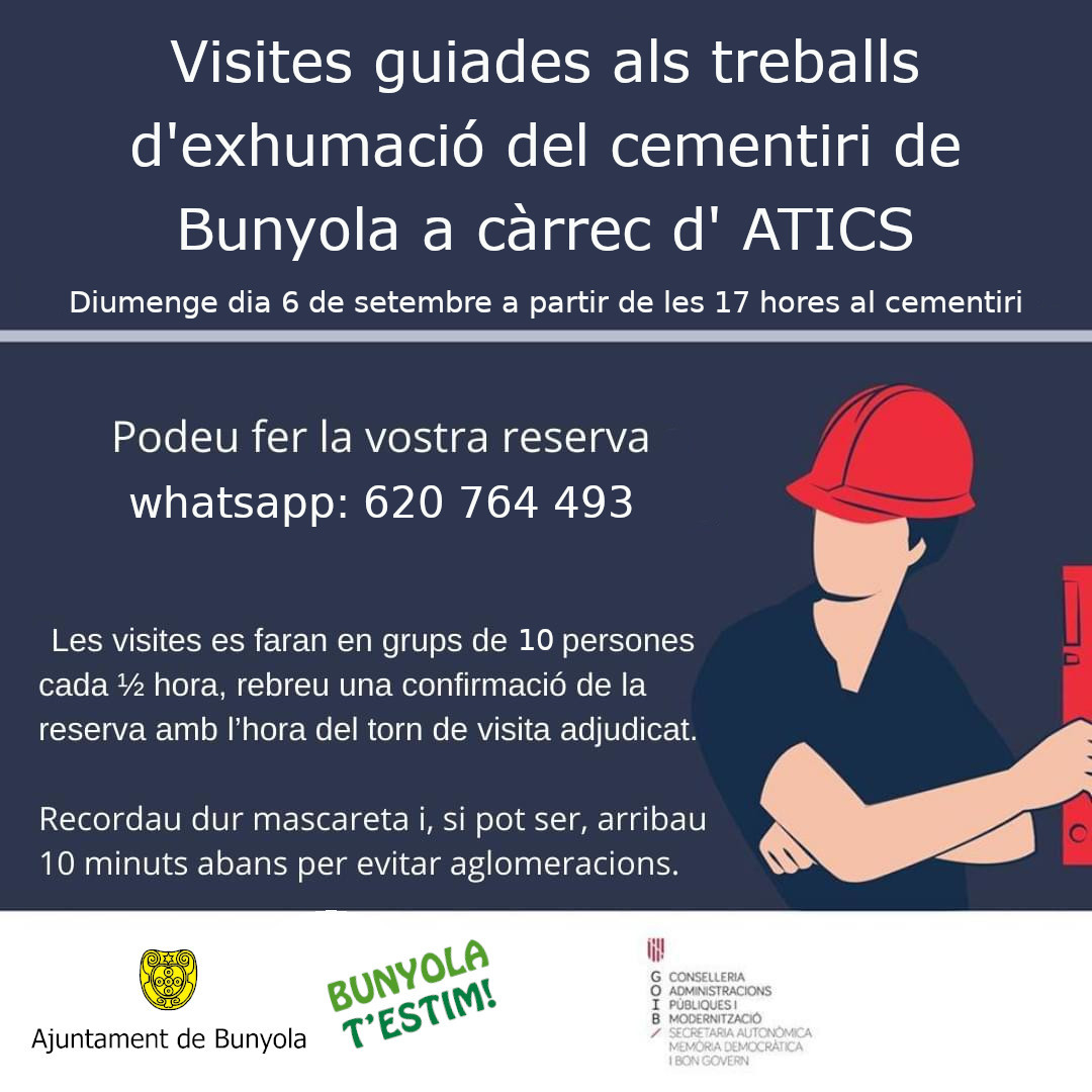 Visites guiades a la fossa de Bunyola