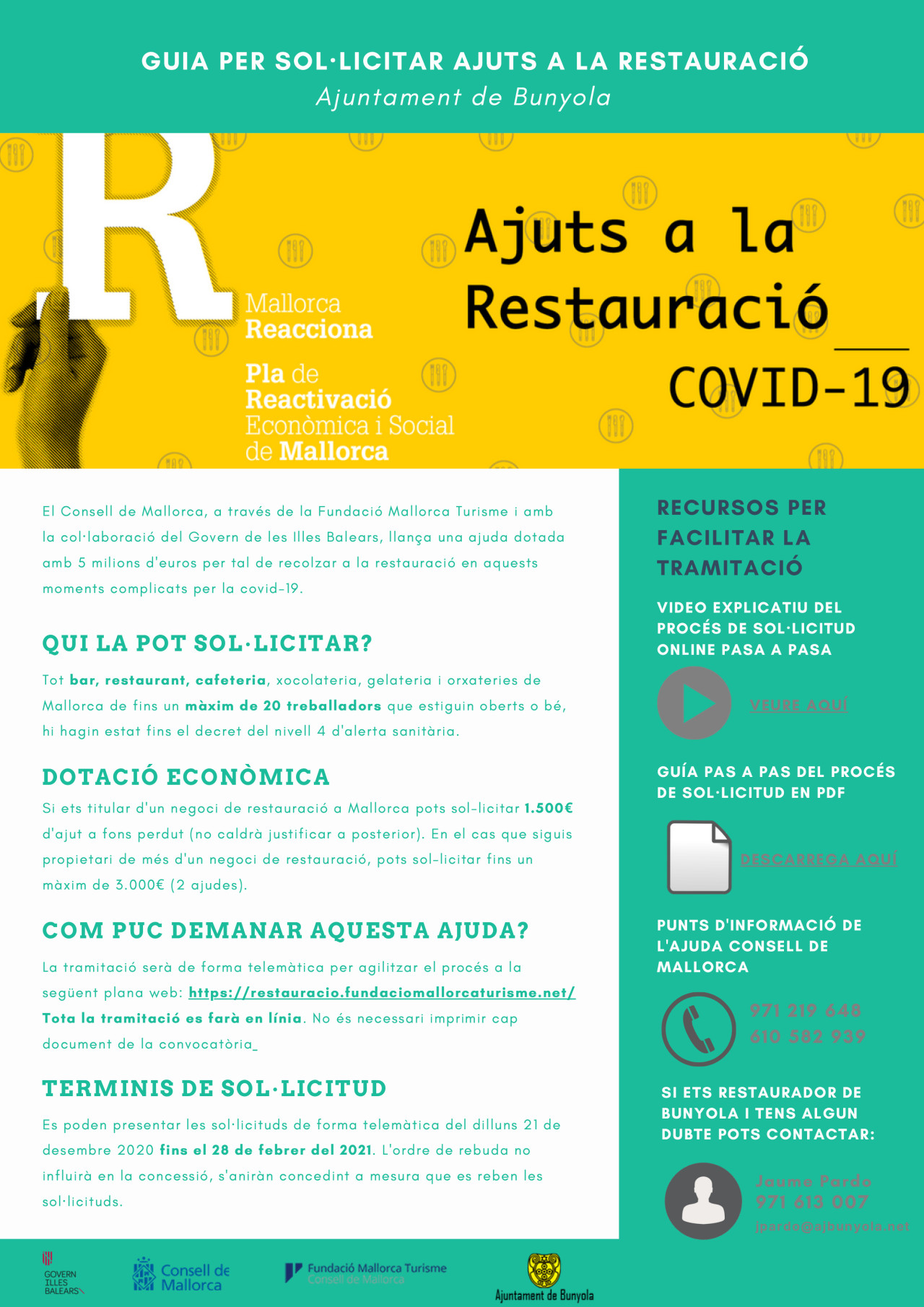 Ajuda Restauració COVID-19