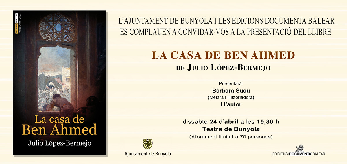 Presentació del llibre "La casa de Ben Ahmed"