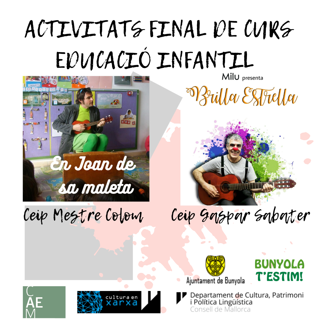 Activitats de final de curs a les escoles de Bunyola