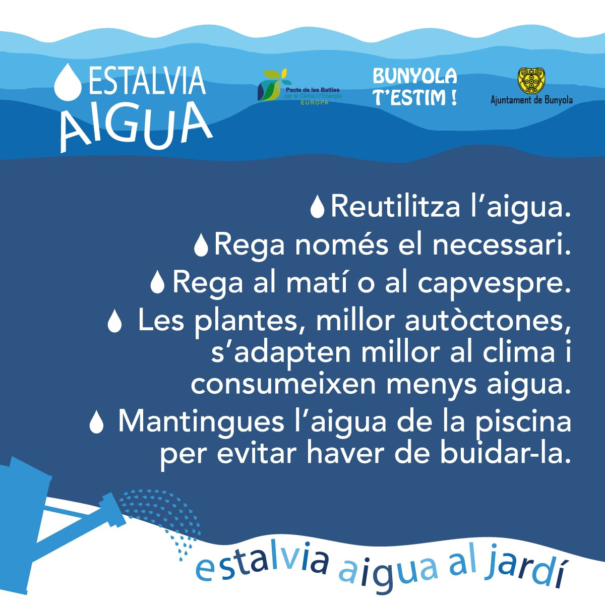 estalvia aigua