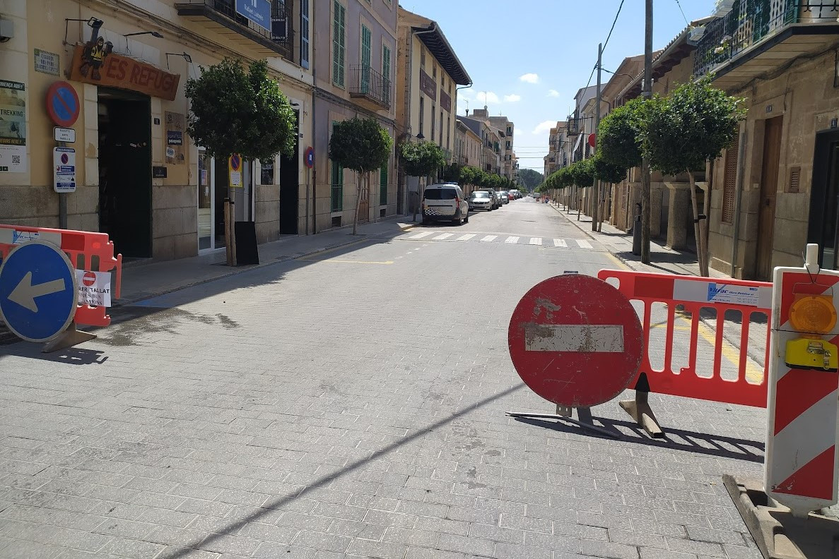 Canvi de circulació dins el poble