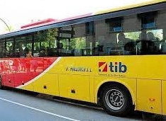 Aturada del bus a l'estació durant les obres