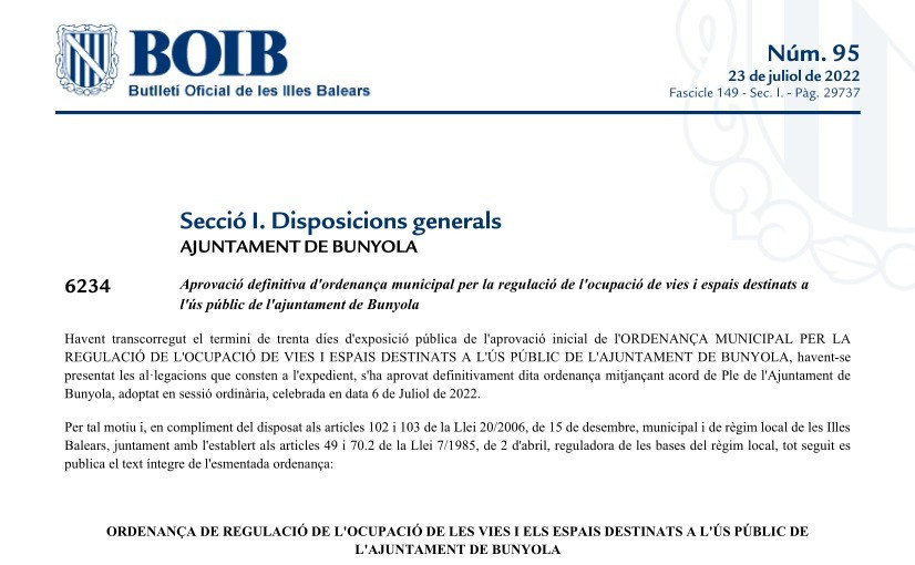 ord.ocupació via pública