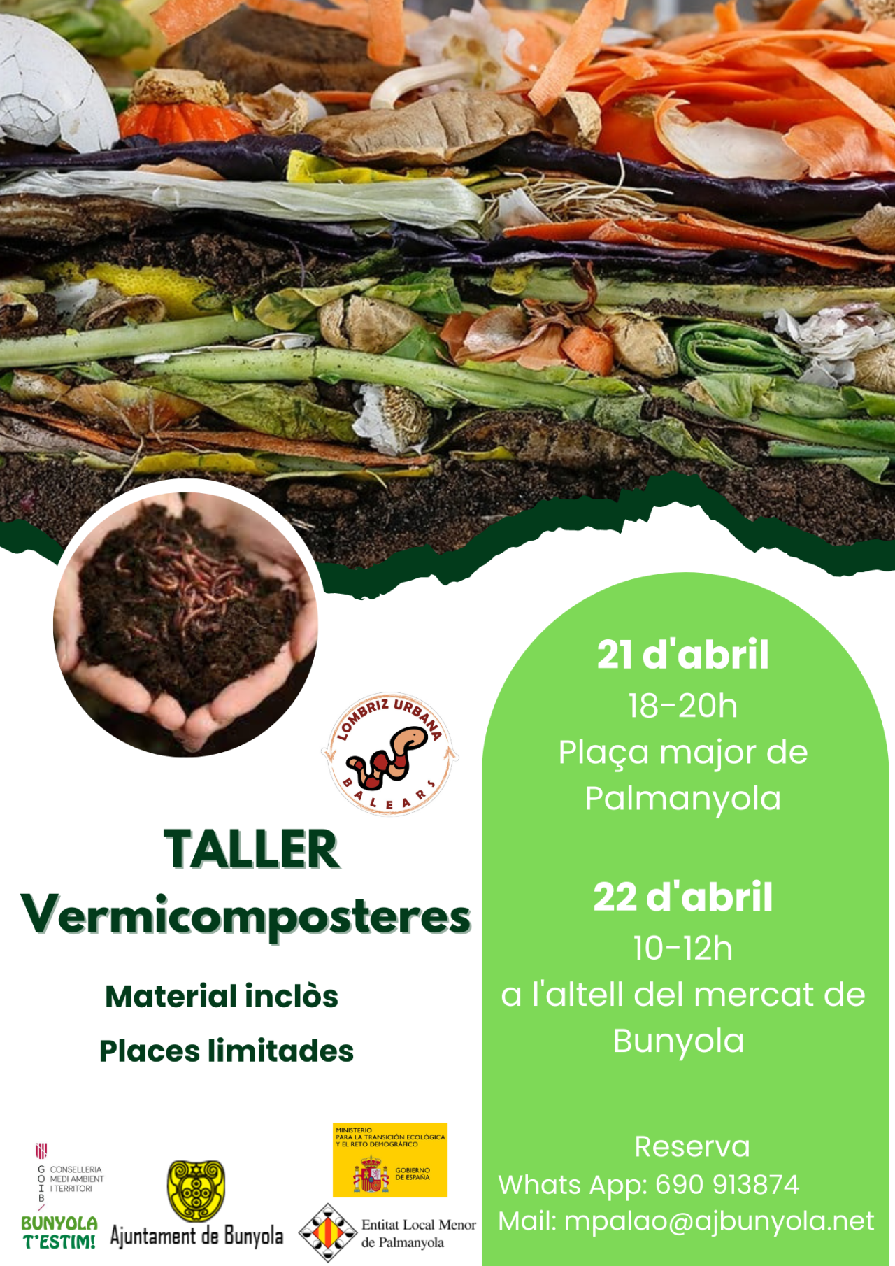 TALLER Vermicomposteres