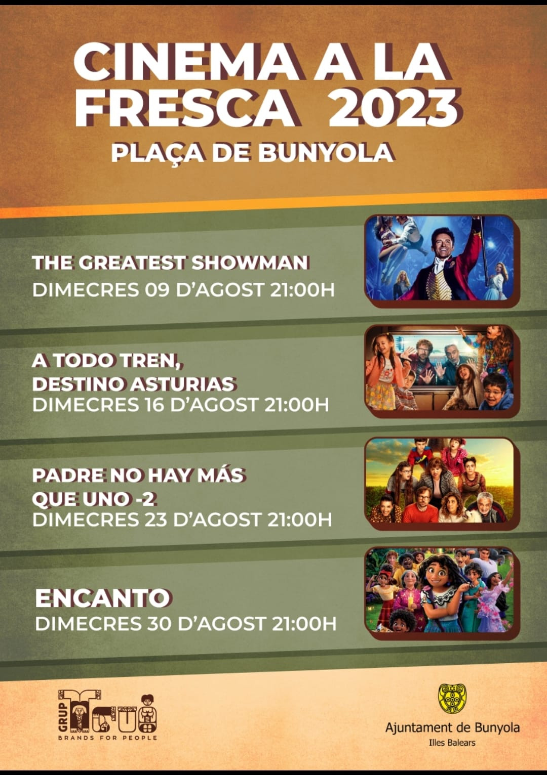 CINEMA A LA FRESCA 2023