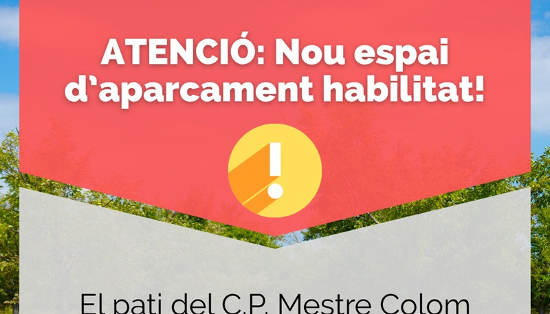aparcament