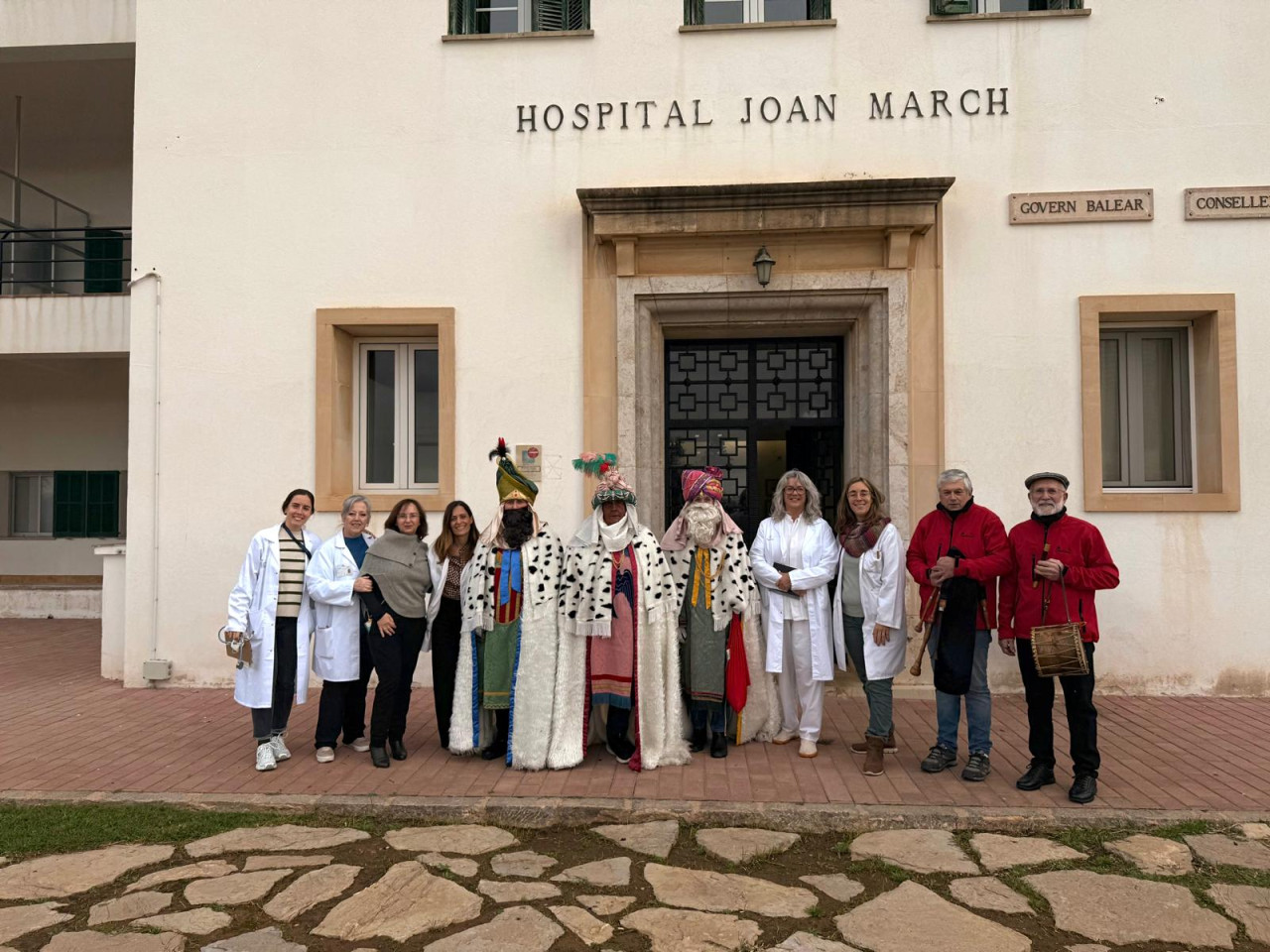 Els Reis d’Orient porten la il·lusió a l’Hospital Joan March