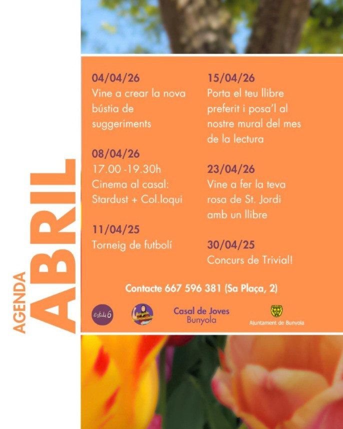 Abril jove