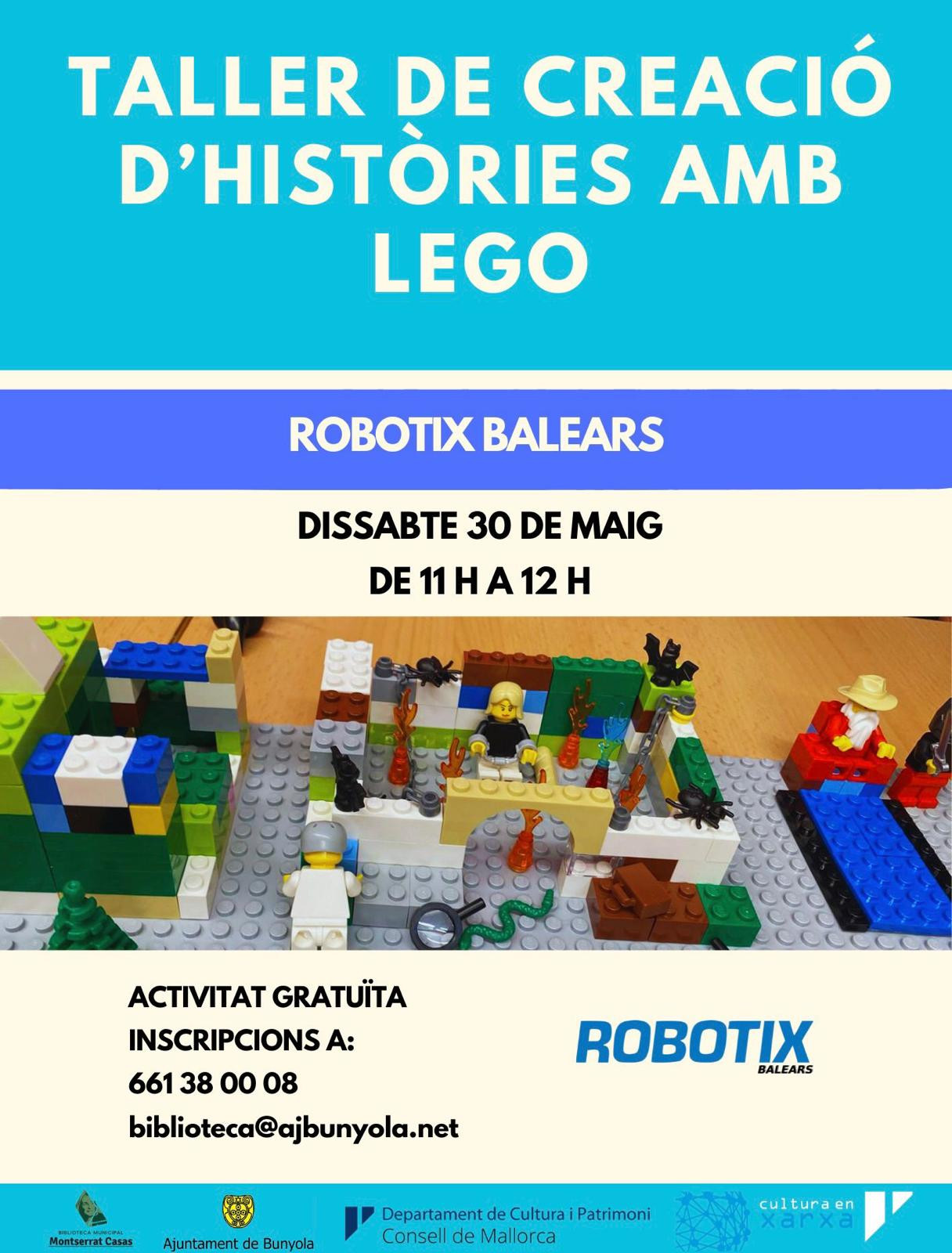 Vine a crear històries amb LEGO