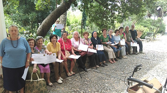 Final de curs de La Memòria (programa de suport psicosocial i educatiu al procés d'envelliment)