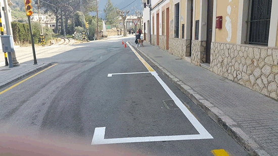 Nova ordenació dels aparcaments de s'Estació