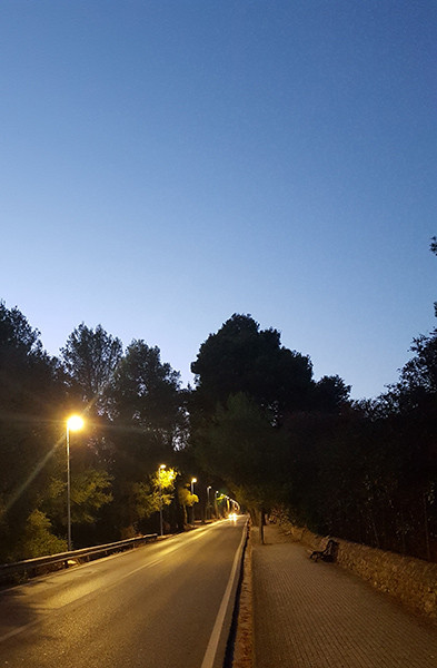 Inaugurat el nou enllumenat del passeig Antoni Estarelles