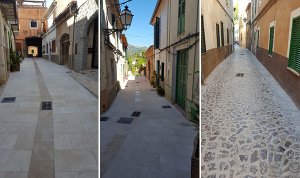 El carrer de sant Pere i el carreró de ses Sopes: obres llestes