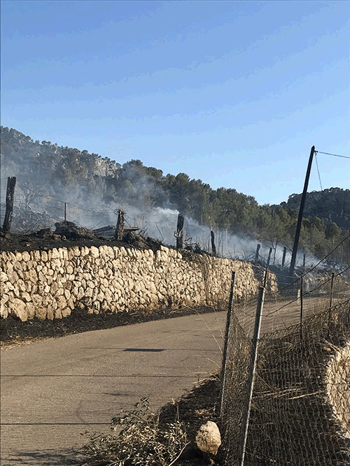 Incendi a Orient