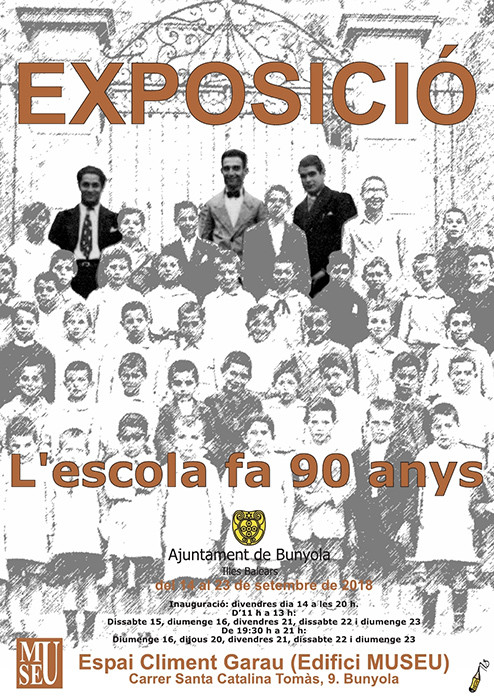 90 anys de l'Escola de Bunyola