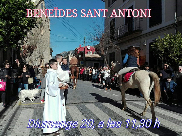 Beneïdes de sant Antoni a Bunyola