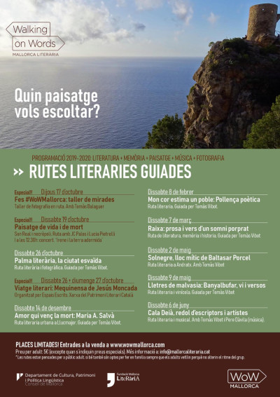 Rutes literàries guiades i Rutes de llegenda en família