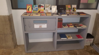 Punt d'intercanvi de llibres al Mercat