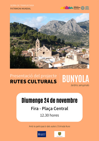 Presentació del projecte Rutes Culturals