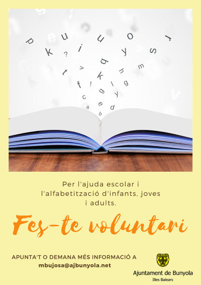 Fes-te voluntari a Bunyola
