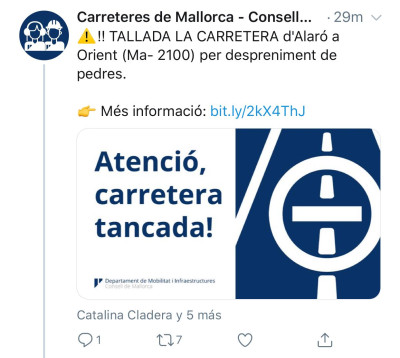 Carretera tallada