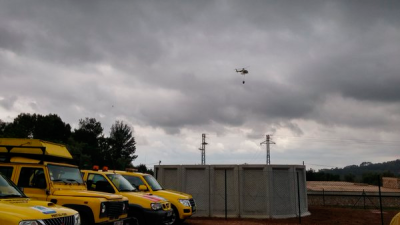 Inaugurat el dipòsit d'aigua per a la prevenció d'incendis