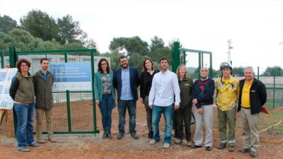 Inaugurat el dipòsit d'aigua per a la prevenció d'incendis