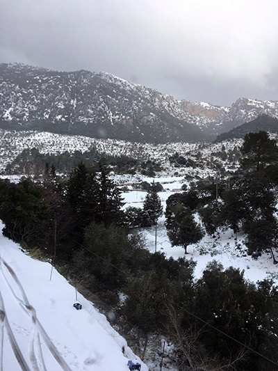 La neu a Orient