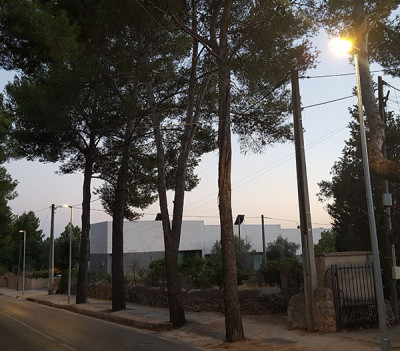 Inaugurat el nou enllumenat del passeig Antoni Estarelles