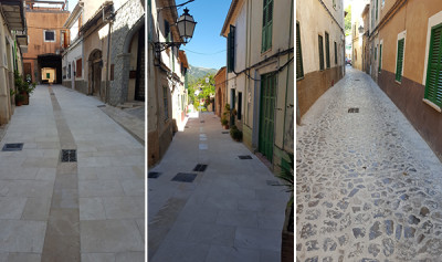 El carrer de sant Pere i el carreró de ses Sopes: obres llestes