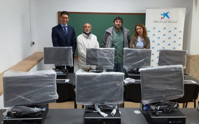 Aula d'informàtica municipal a Bunyola