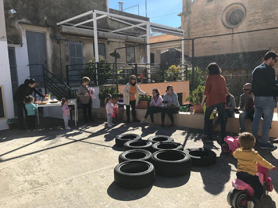 Treballs de millora i condicionament a l'Escoleta municipal