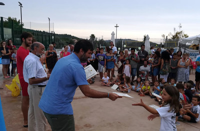 Lliurament de diplomes del curs de natació