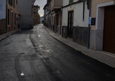 Asfaltat el camí de Caubet