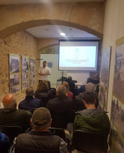 Presentat el projecte de renovació dels carrers Nunyo Sanç i Pare Colom franciscà