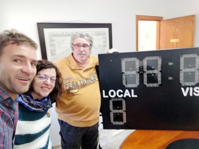 L'ajuntament dóna un marcador electrònic a l'Entitat Local Menor
