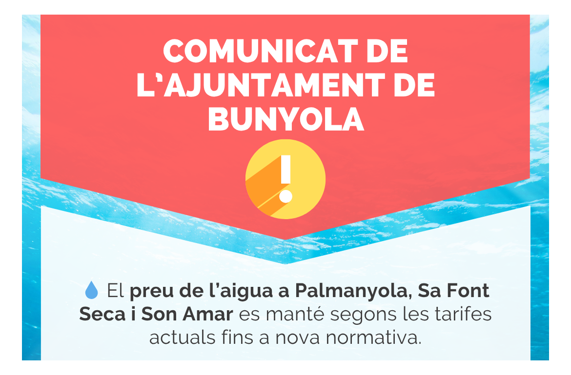 AVIS IMPORTANT BUNYOLA