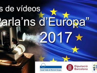 Concurs de vídeos "Parla'ns d'Europa" 2017